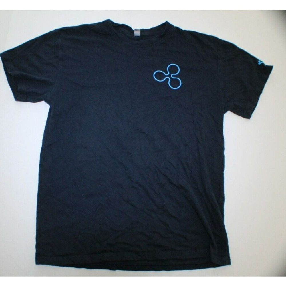Ripple Crypto Logo Shirt Size Medium